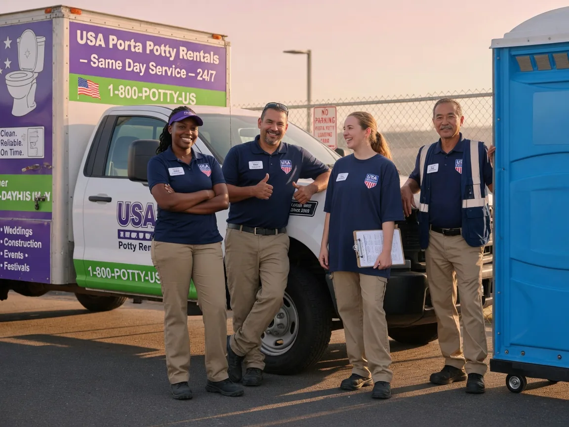 Porta Potty Rental company in Red Rock, TX
